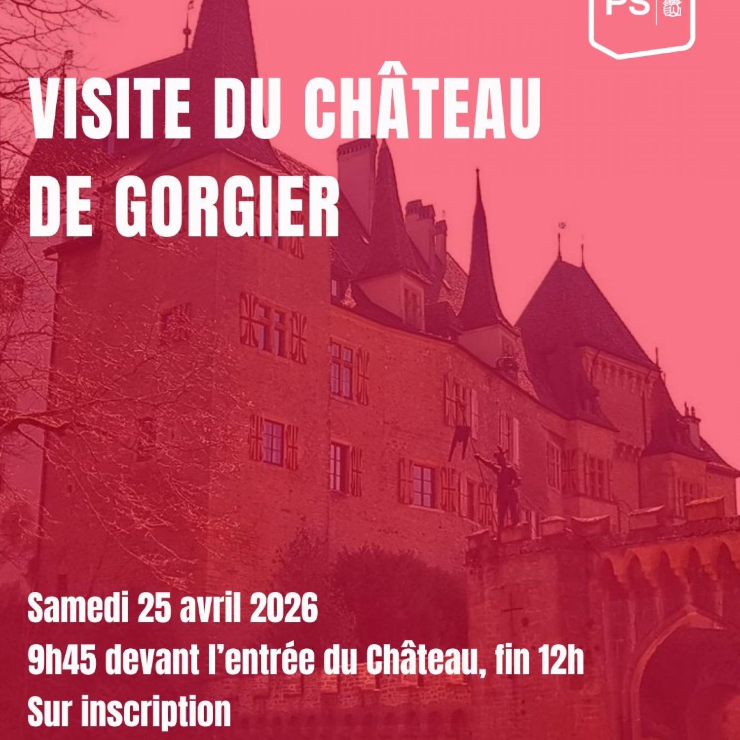 Visite du château de Gorgier